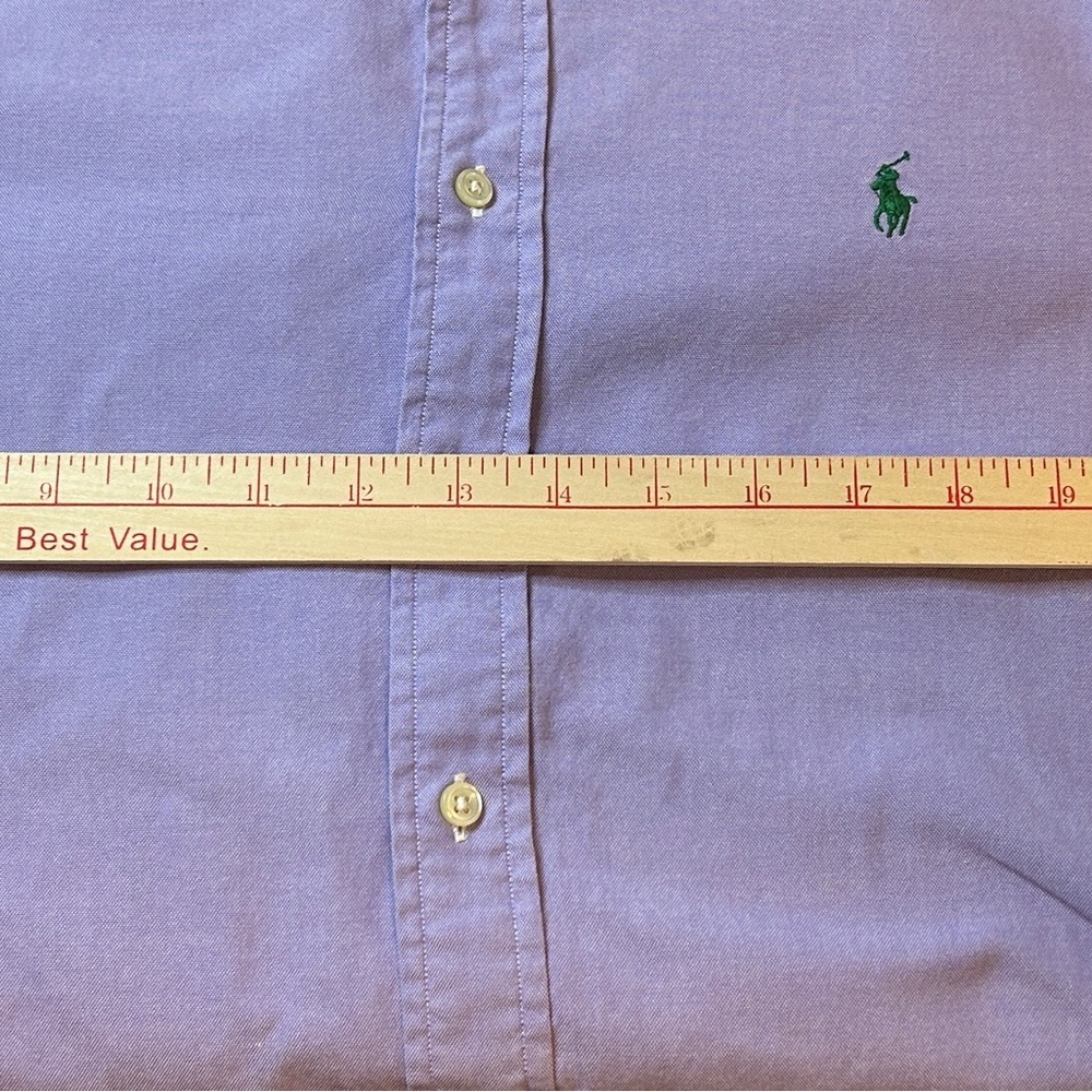 Ralph Lauren Lavender Button Down Shirt - Picture 6 of 9